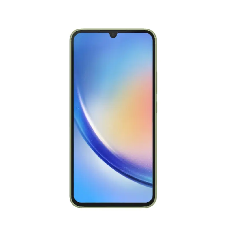 صفحه نمایش گوشی موبایل سامسونگ A34 5G رنگ سبز